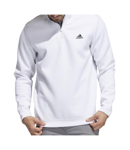 Sweat 1/4 Zip Blanc Homme Adidas GR3105 - L