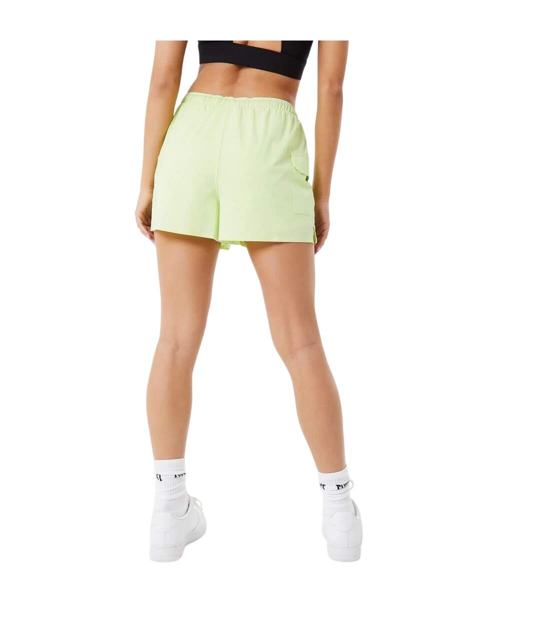 Short À Poches Motif/style 2-en-1 Femme Vert Pastel Clair Everlast-3