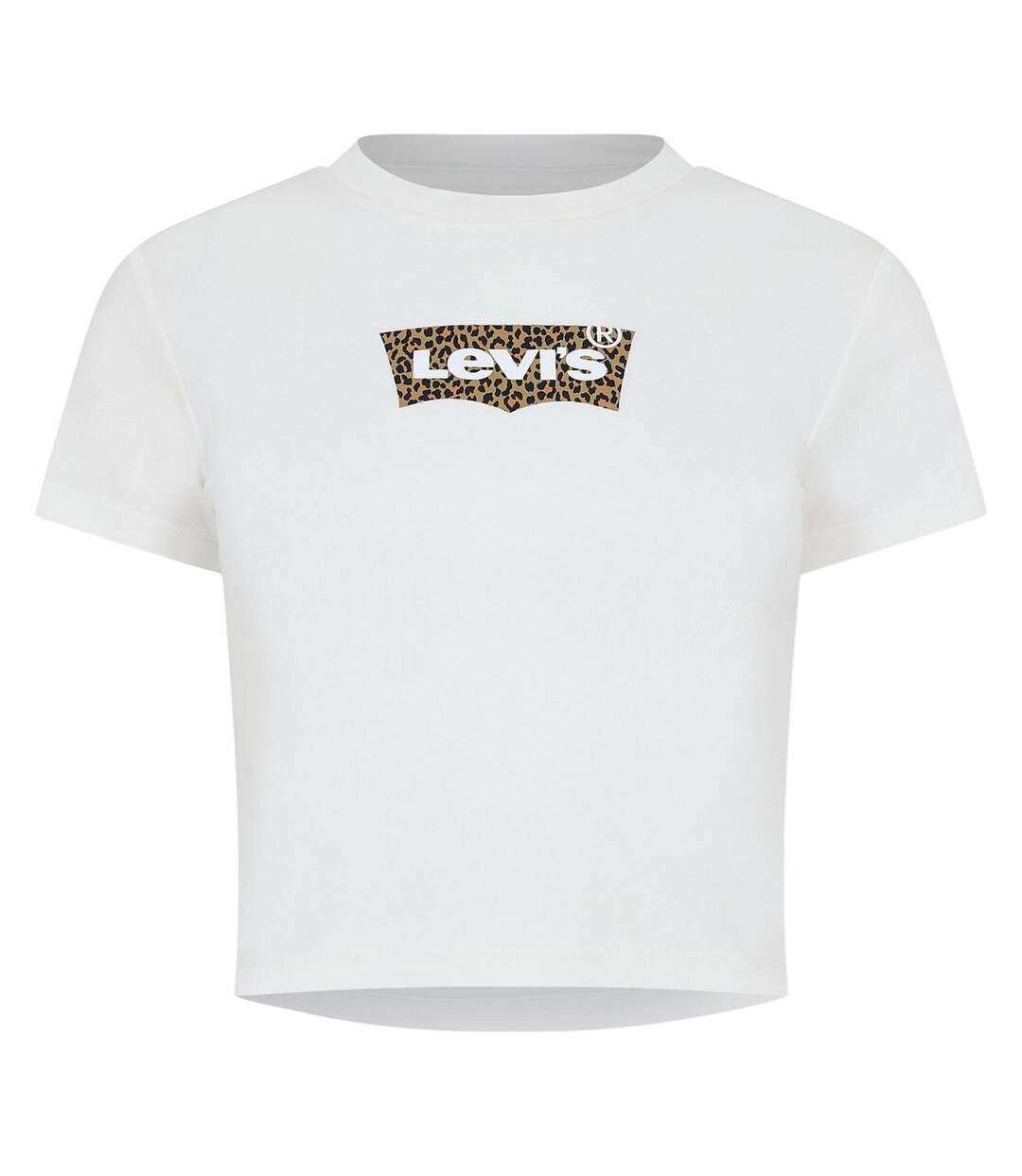T-shirt Motif/style Entrecroisé Femme Blanc Levis-1