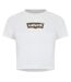 T-shirt Motif/style Entrecroisé Femme Blanc Levis-1