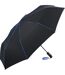 Parapluie de poche FP5639 - noir et bleu euro