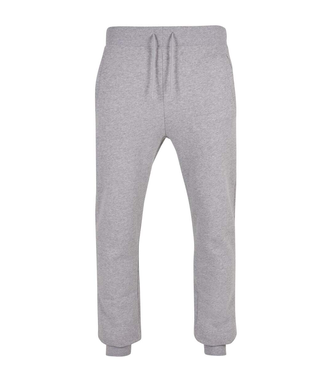 Pantalon De Jogging Basic Adulte Gris Chiné Build Your Brand-1