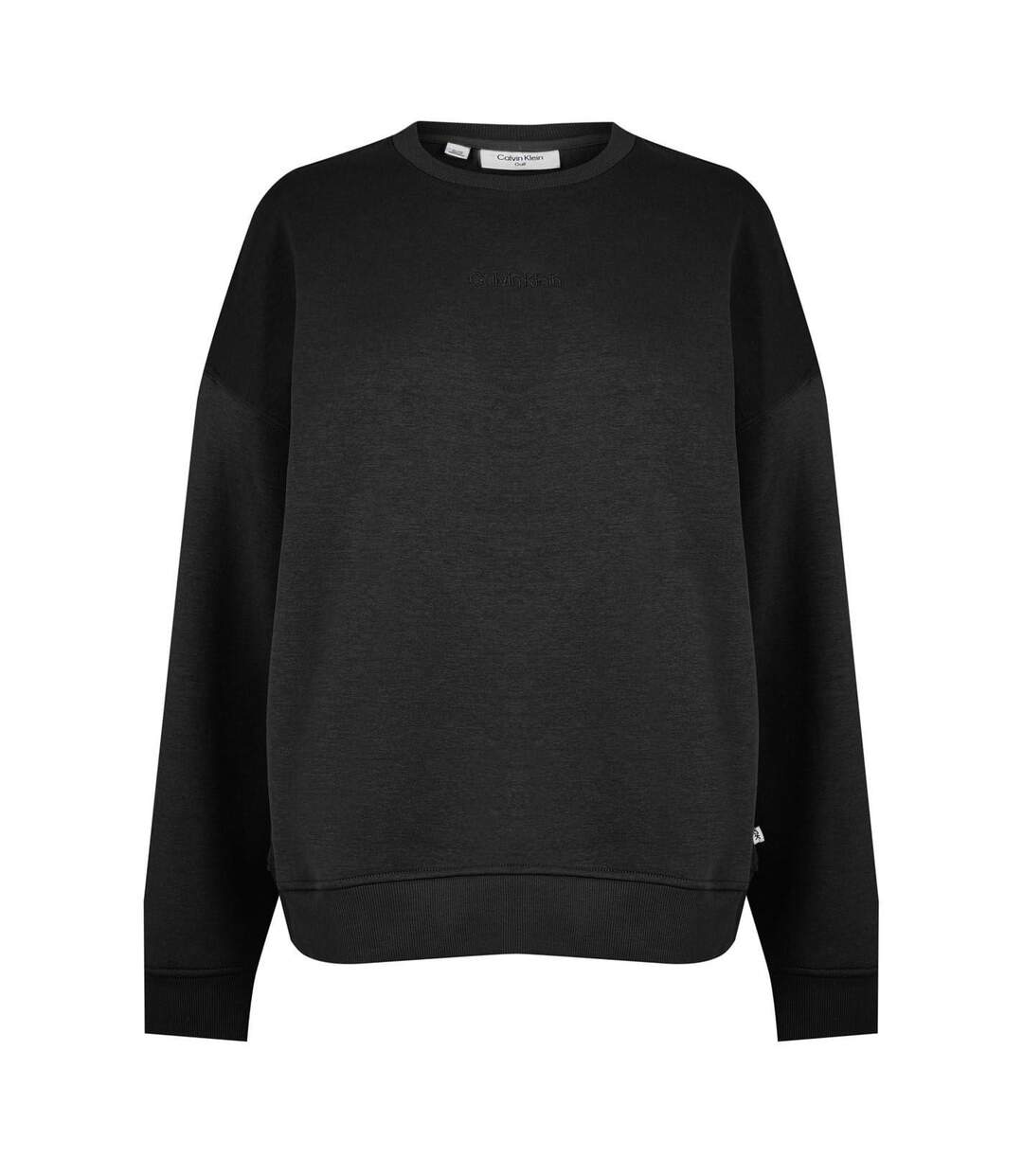 Sweat Manches Tombantes Femme Noir Calvin Klein-1
