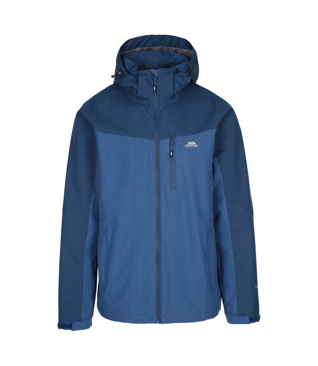 Mens marlow jacket smokey blue marl Trespass-1