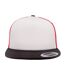 Casquette trucker rouge / blanc / noir Yupoong-1