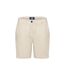 Womens/ladies Edgemont Shorts Beige Cutter & Buck-1