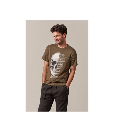 tshirt col rond imprimé graphique sur le devant VEGAS