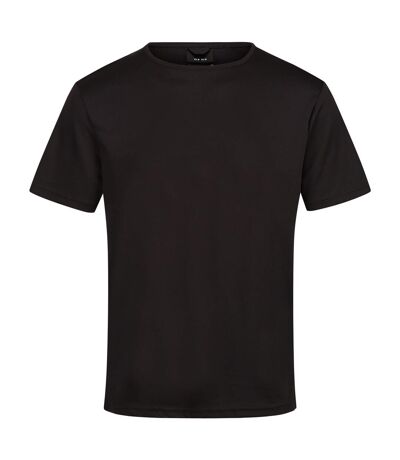 Regatta Mens Pro Reflective Moisture Wicking T-Shirt (Black) - UTRG9348