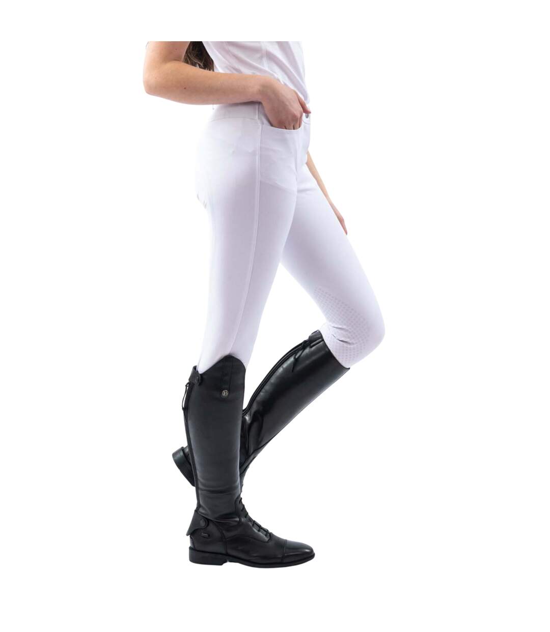 Pantalon D´équitation Clayton Femme Blanc Whitaker-1