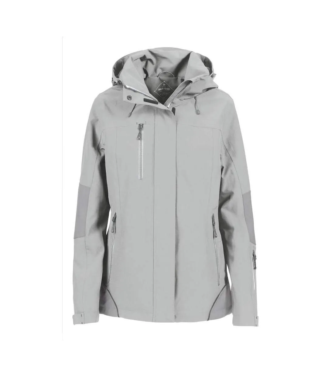Veste Islandblock Femme Gris Clair James Harvest-1