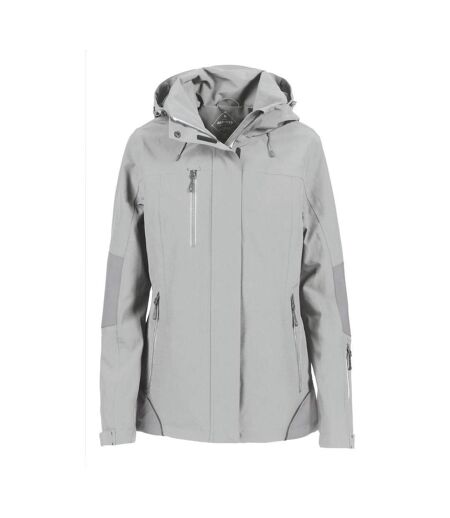 Veste Islandblock Femme Gris Clair James Harvest