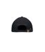 Tekapo Heavy Brushed Cotton Baseball Cap Black Red MidOcean-3