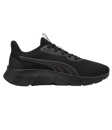 Mens Flexfocus Lite Modern Lightweight Running Trainers Triple Black Puma