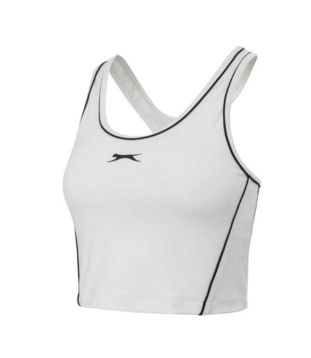 Débardeur Motif/style Logo Femme Blanc Slazenger