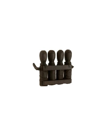 Décoration Murale en Bois Marionnettes 25cm Noir