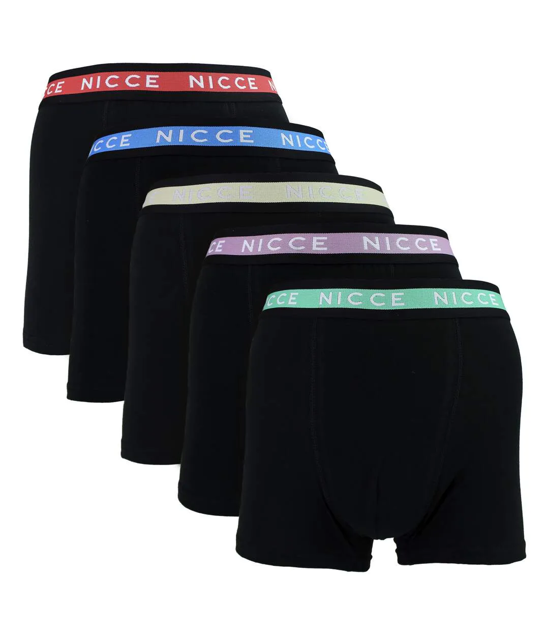 Nicce - Lot de 5 Boxers Homme AMBRO | Sous-vêtement Coton Doux et Respirant-1