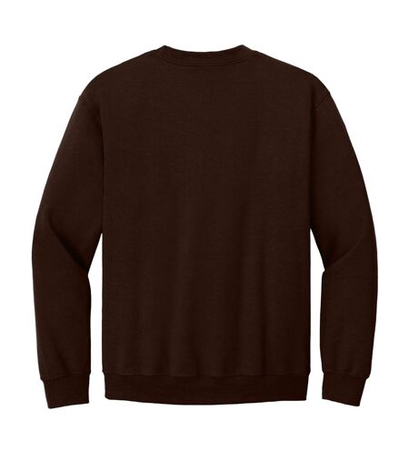 Sweat Adulte Chocolat Foncé Gildan