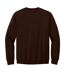 Sweat Adulte Chocolat Foncé Gildan-3