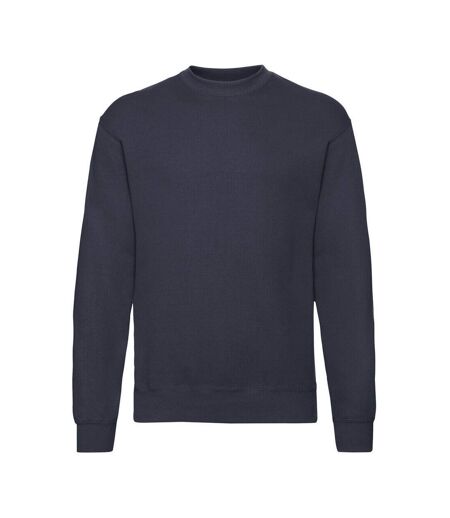 Fruit of the Loom Mens Lightweight Drop Shoulder Sweatshirt (Deep Navy) - UTPC6236