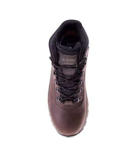 Bottines De Randonnée Altitude Homme Chocolat Foncé Hi-Tec