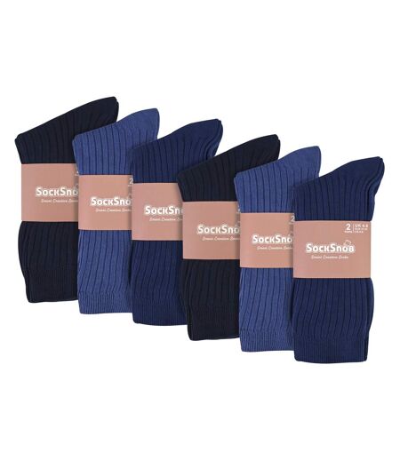 Ladies 12 Pack 100% Cotton Soft Breathable Socks