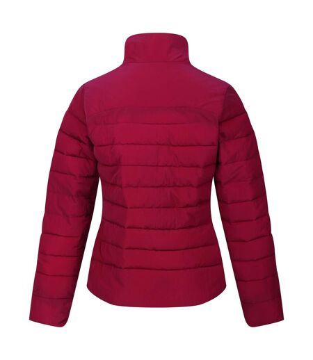 Regatta Womens/Ladies Keava III Baffled Padded Jacket (Rumba Red) - UTRG9001