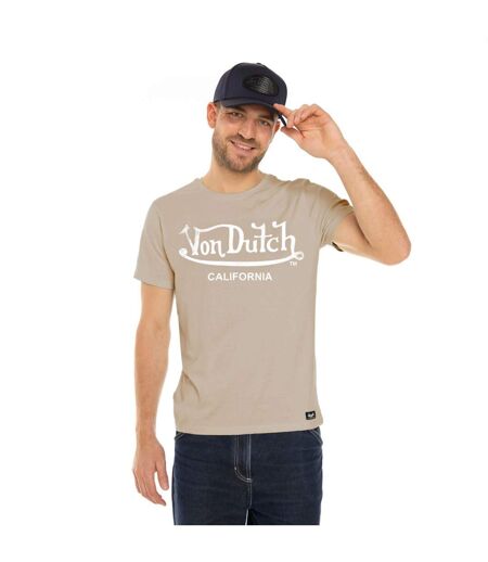 T-shirt homme col rond en coton First Vondutch