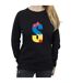 Disney Sweat-shirt Womens/Ladies Alphabet S Is For Snow White (Alphabet S pour Blanche-Neige) (Noir) - UTBI32805-3