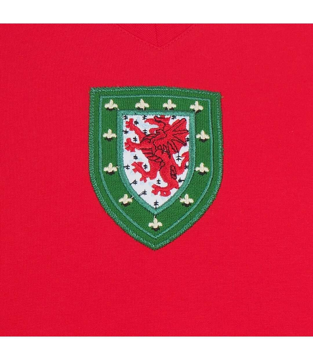 Maillot Extérieur Motif/style Rétro John Toshack Homme Rouge FA Wales-3