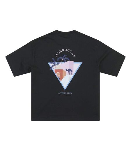 Mens Morroccan Activity T-shirt Black London