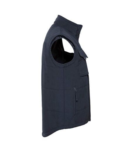 Gilet Sans Manches De Travail Homme Bleu Marine Russell