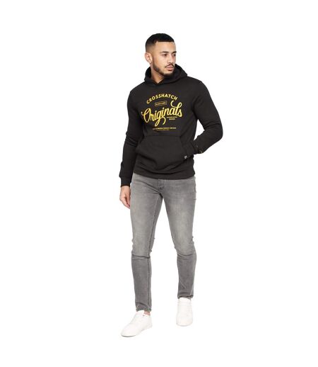 Sweat à capuche bartamax homme noir Crosshatch