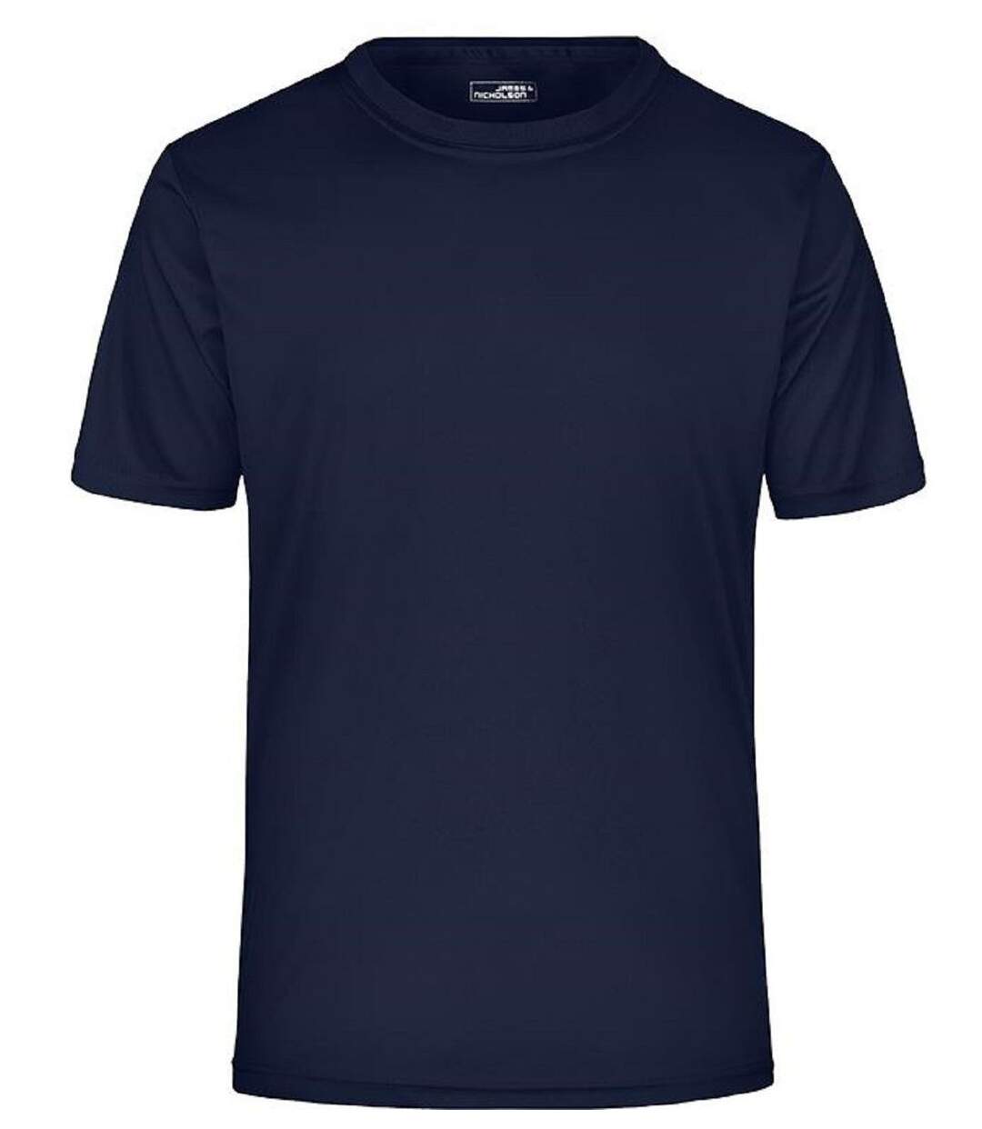 t-shirt respirant JN358 - bleu marine - col rond - Homme