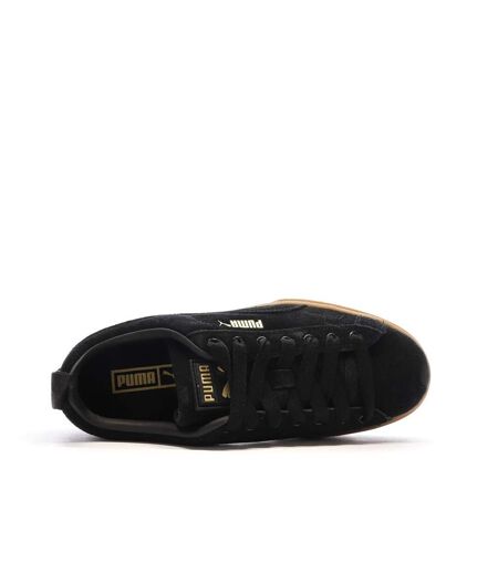 Baskets noire/marron femme puma mayze