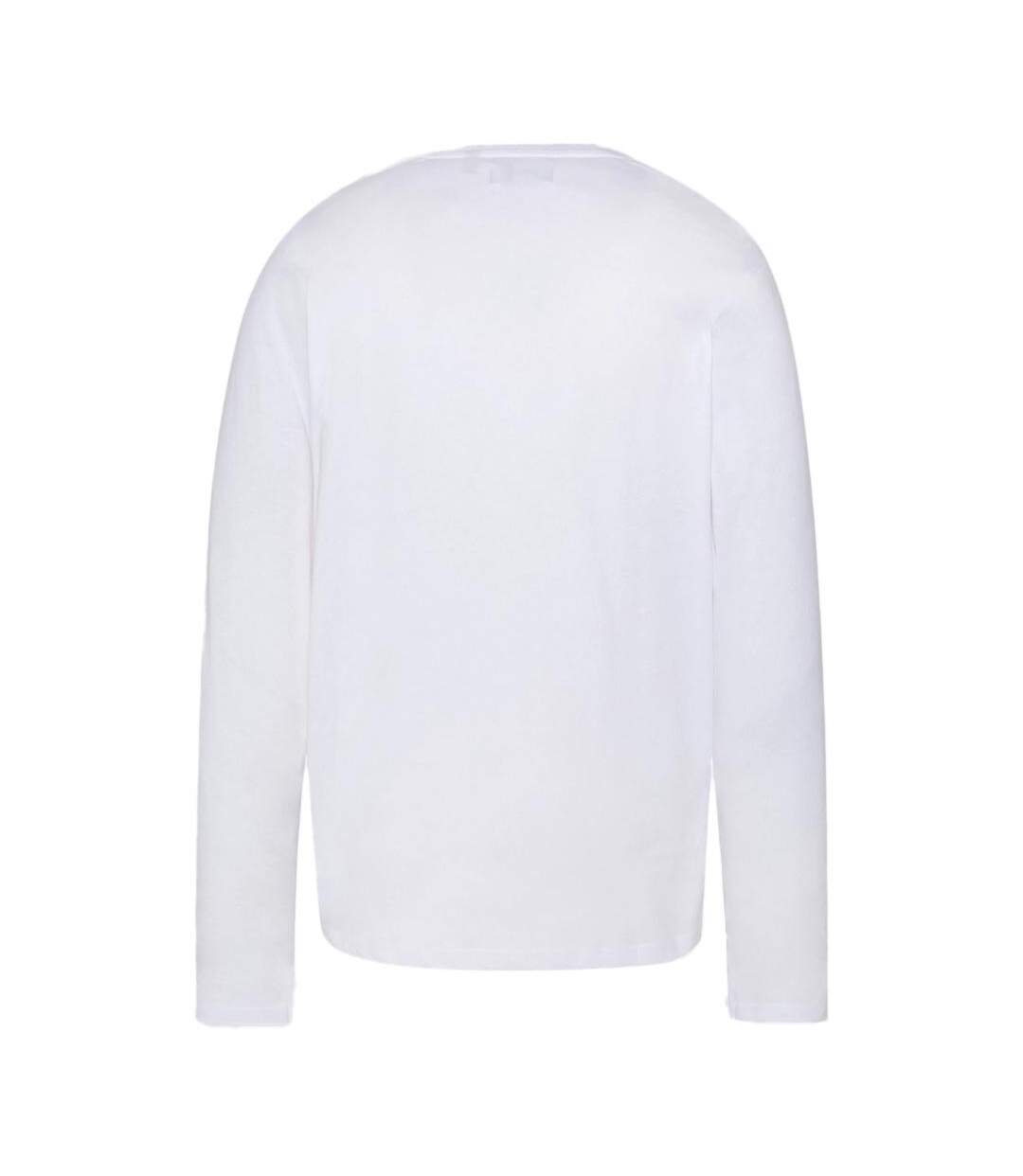 T-shirt blanc homme schott brodedml - l-2