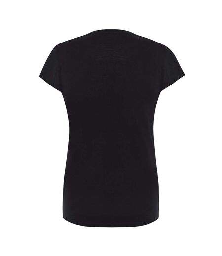 T-shirt Comfort Femme Noir JHK