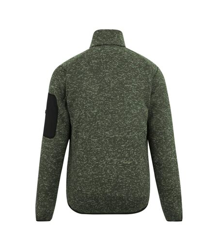 Mens Newhill Marl Full Zip Fleece Jacket Light Sage Regatta