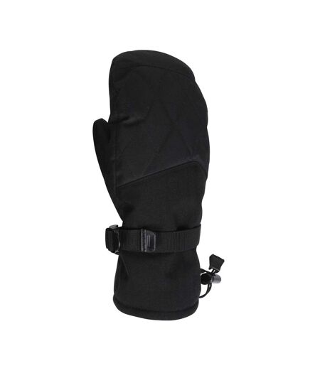 Womens/ladies Extreme Waterproof Ski Mittens Black Mountain Warehouse