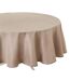 Nappe Antitache Ronde Unie 180cm Lin-1