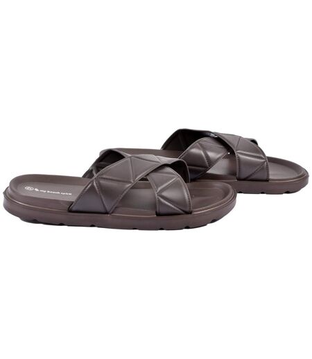Sandales Mules CROISEE MBS01690 MARRON