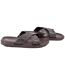 Sandales Mules CROISEE MBS01690 MARRON-2