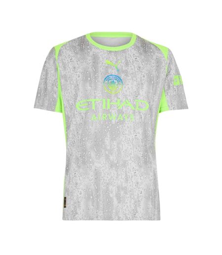 Mens 25/26 Manchester City Fc Jersey Grey Green Puma