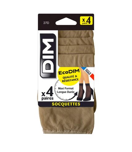 Lot de 4 socquettes 27D ECODIM