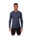 Trespass Mens Timo Long Sleeve Active Top (Navy Marl) - UTTP3573-1