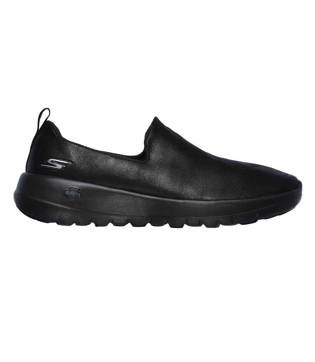 Mens Go Walk Slip-on Walking Shoes Triple Black Skechers-1