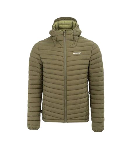 Mens Hot Rock Outdoor Hooded Jacket Khaki Green Karrimor