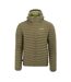 Mens Hot Rock Outdoor Hooded Jacket Khaki Green Karrimor-1
