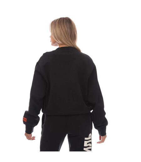Sweat hpny femme noir / blanc Heron Preston