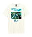 Unisex Adult Blur Leisure T-shirt Vintage White Amplified-1