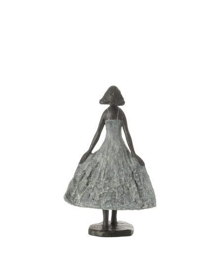 Statuette Fille en Résine Ciel 38cm Gris